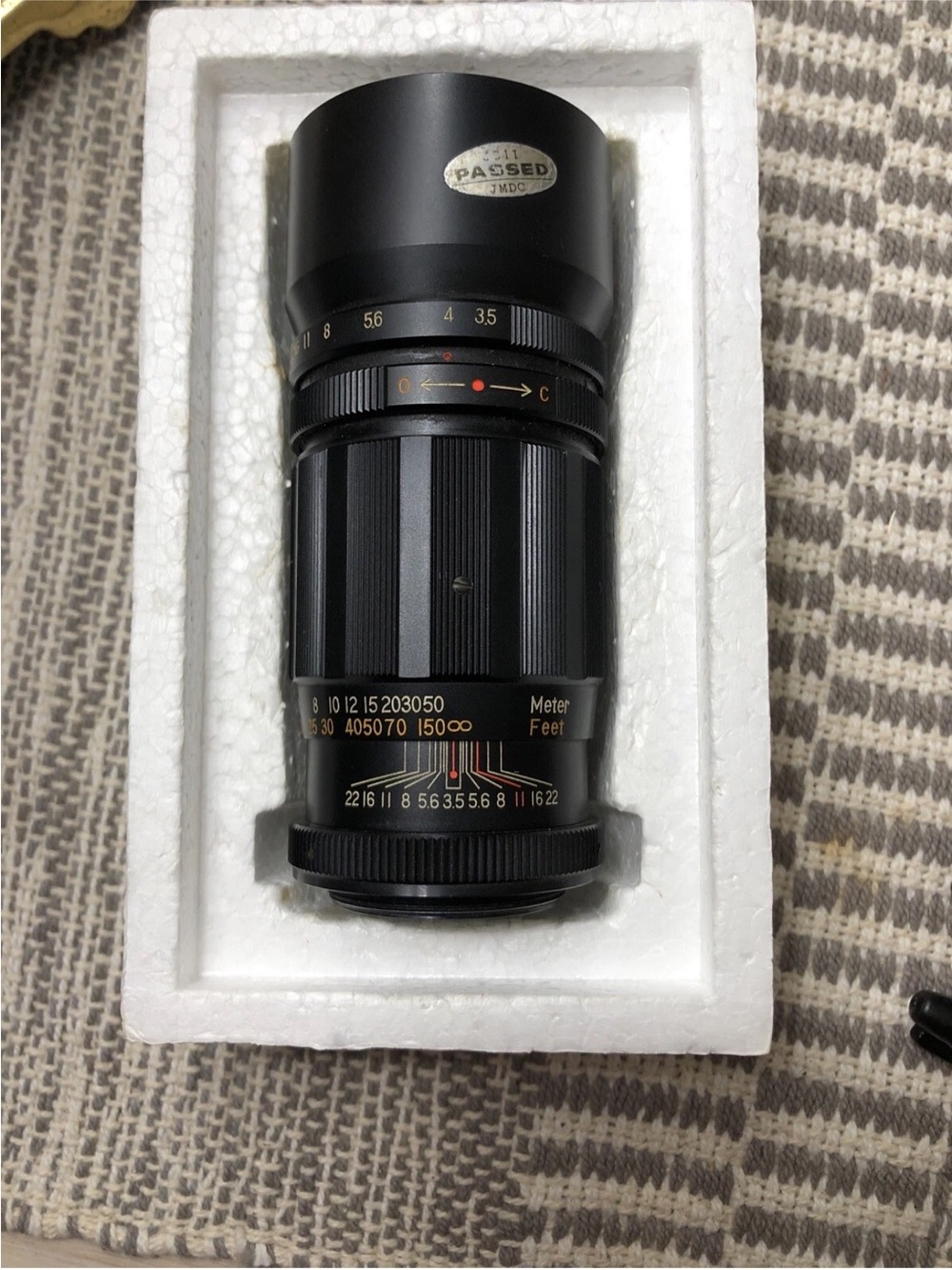 Soligor Black Telephoto Zoom Lens Manual Aperture Ring made in JAPAN VTG EXC CON
